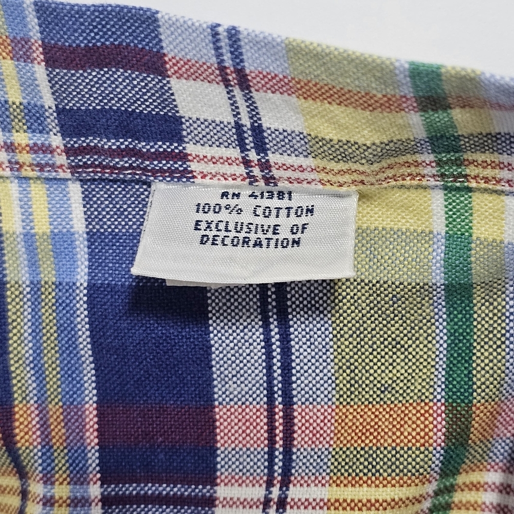 RALPH LAUREN Men's Multicolor Plaid Shirt - Picture 6 of 6